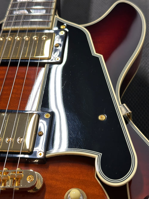 Used D'Angelico Excel Mini DC (2025) - Amaretto Burst #00689 with Gig Bag