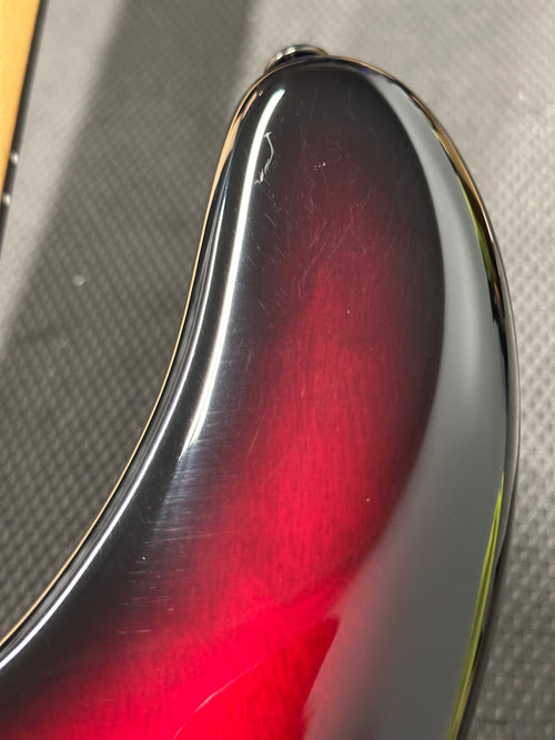 Used Ernie Ball Music Man StingRay Special 4 H - Raspberry Burst #99559 with Original Case