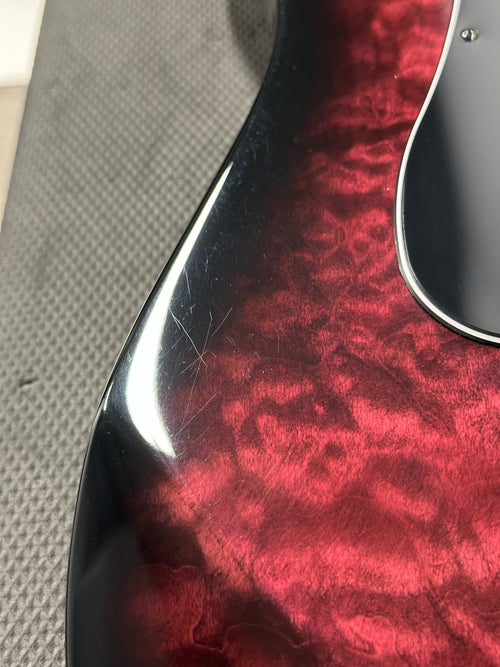 Used Kramer Volante Quilt HSFR (2024) - Magenta Burst #26165 with Original Gig Bag