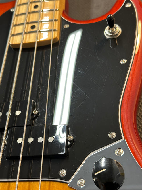 Used Fender Player Mustang PJ Bass (2023) - Sienna Sunburst #26530