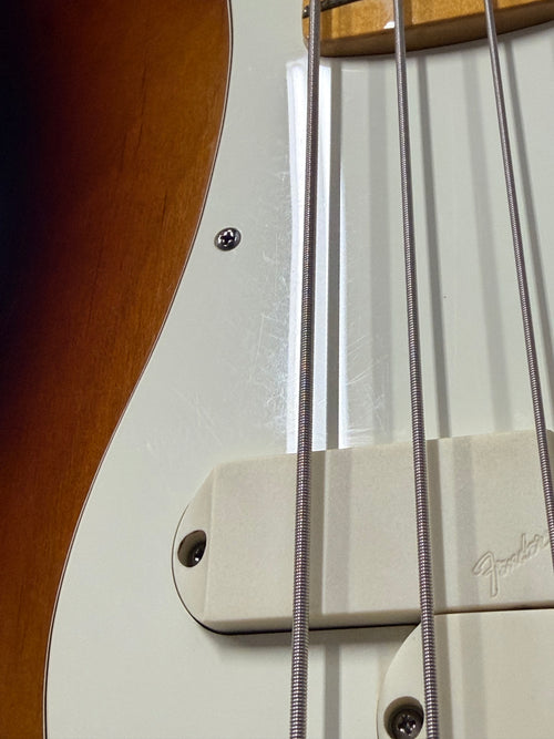 Used Fender Elite II Precision Bass (1983) - 3-Color Sunburst #19369 with Hard Case