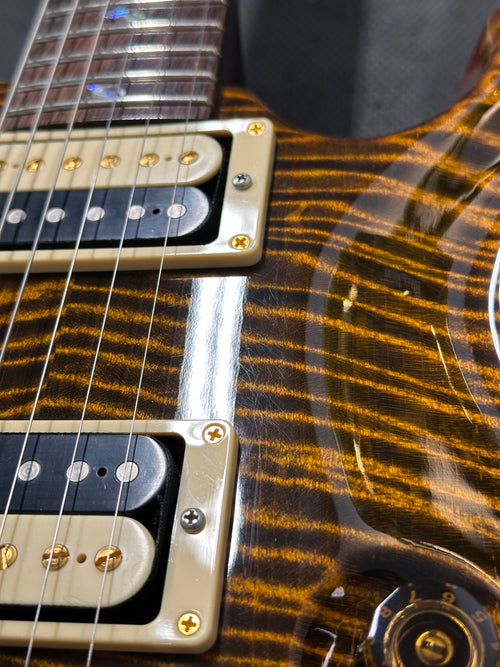 Used PRS Private Stock #2843 Custom 24 Curly Maple (2010) - Tiger Eye #66911 with Original Hard Case