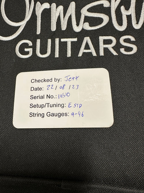 Used Ormsby Hype GTR Shark (2023) - Sunset #10510 with Original Gig Bag