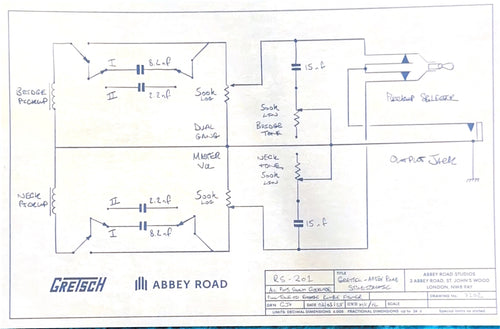Gretsch Limited Edition Abbey Road Studiomatic - Classic Walnut Stain #80250