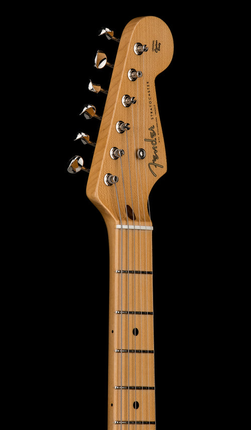 Used Fender Custom Shop LTD Fat 1954 Stratocaster NOS (2024) - Wide-Fade Chocolate 2-Color Sunburst #0517 with Original Hard Case