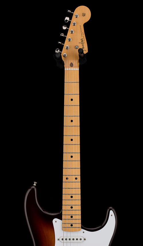 Used Fender Custom Shop LTD Fat 1954 Stratocaster NOS (2024) - Wide-Fade Chocolate 2-Color Sunburst #0517 with Original Hard Case