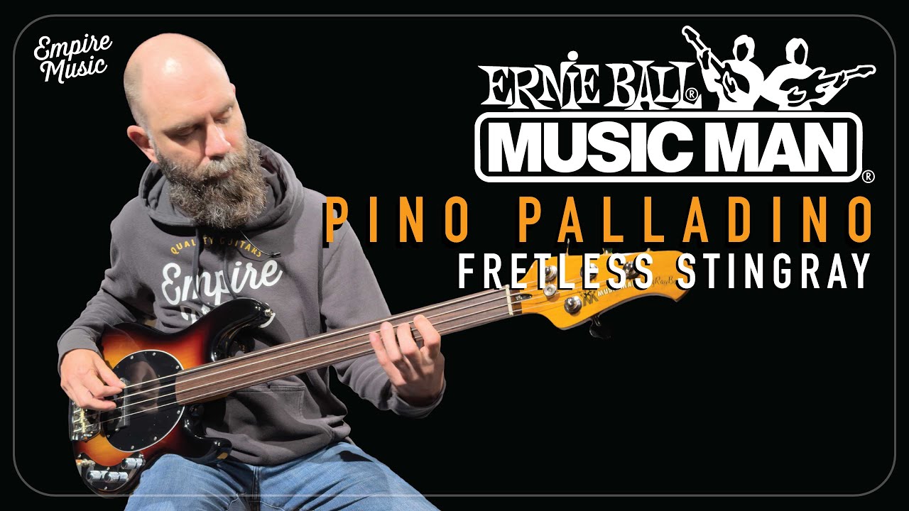 pino palladino bass gear Ernie Ball Music Man Pino Palladino StingRay Fretless #00685 – Empire Music